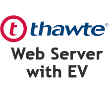 Thawte SSL Web Server with EV